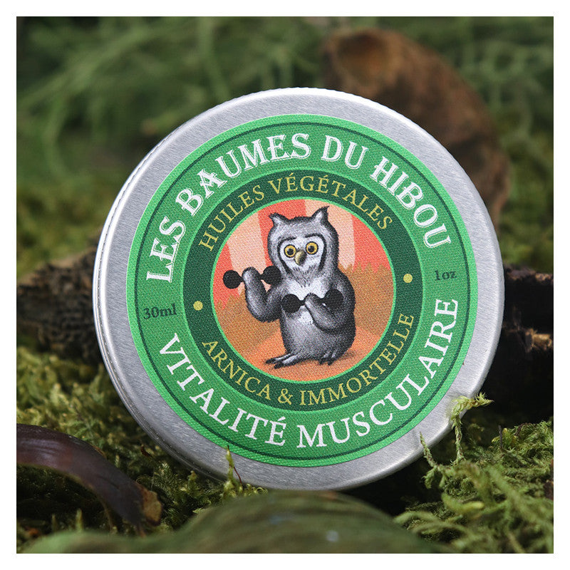 Baume du hibou vitalité musculaire - 30ml