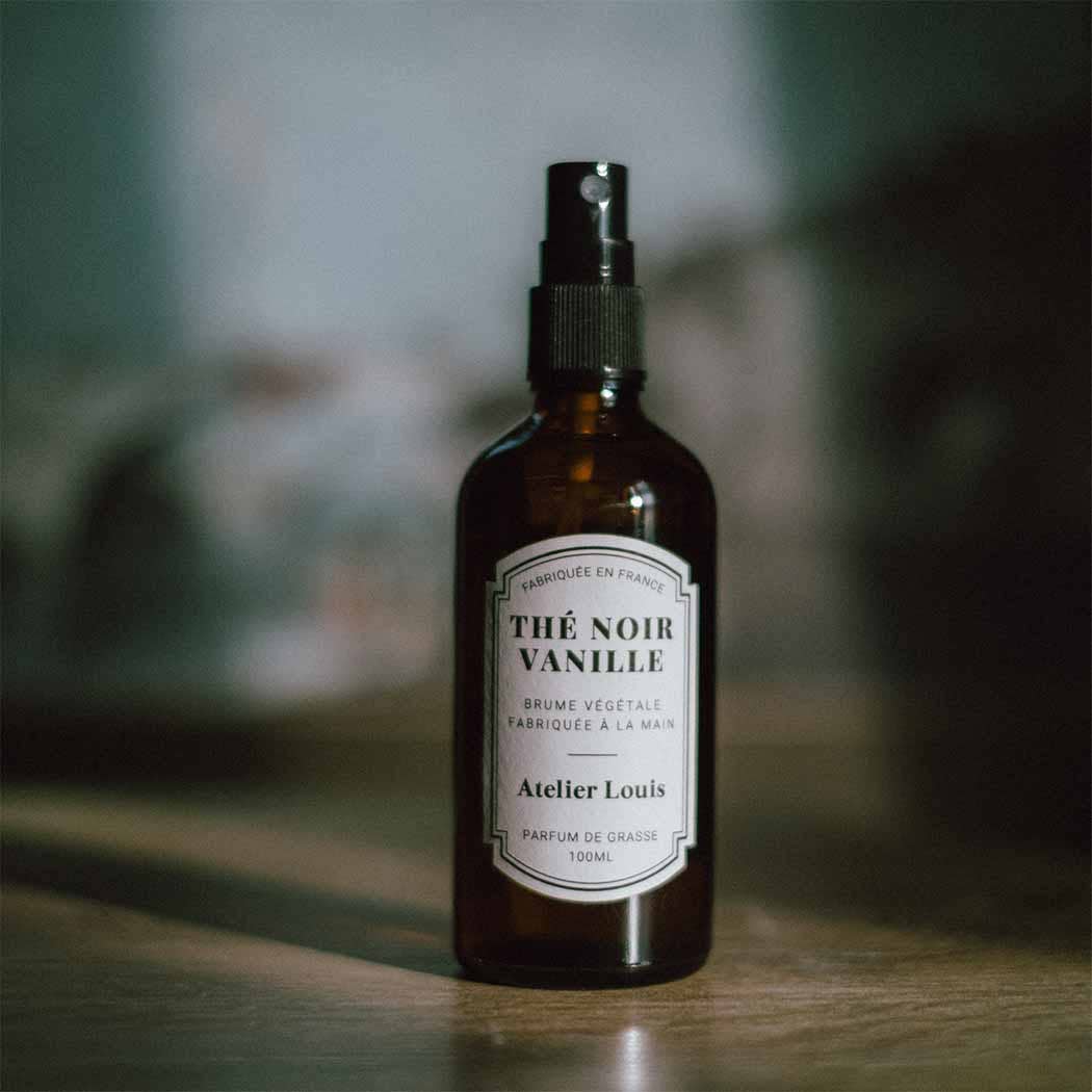 Brume végétale Thé Noir & Vanille: 100ML