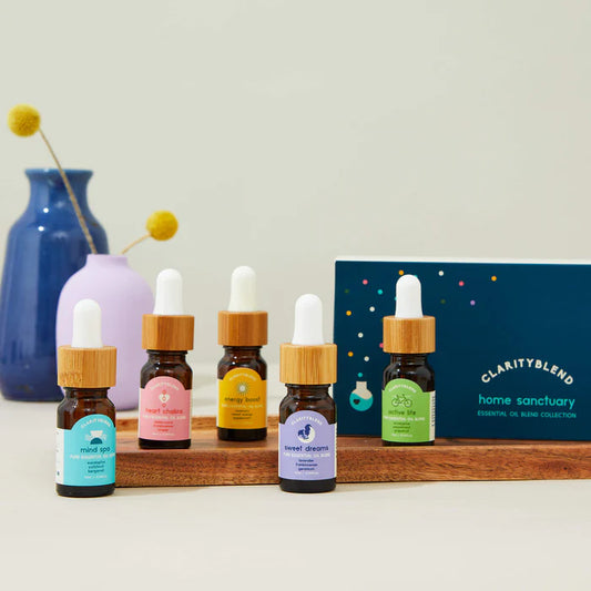 Collection Sanctuaire - 5 Mélanges d'huiles essentielles pour diffuseur