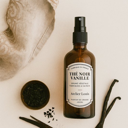 Brume végétale Thé Noir & Vanille: 100ML