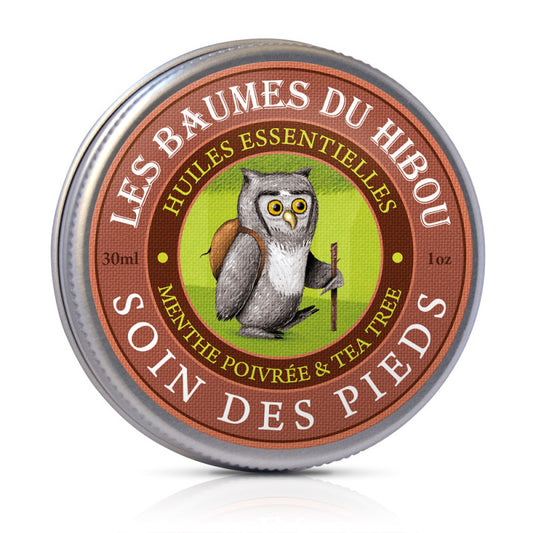 Baume du Hibou Soin des pieds - Répare et Soulage - 30ml