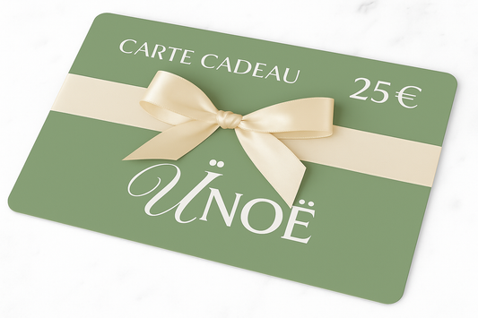 Carte Cadeau Ünoë 25€